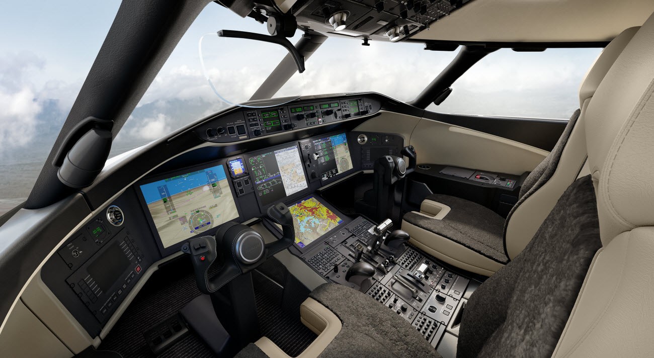 Global 6500 - Bombardier Vision flight